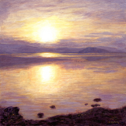 Malham Tarn at Sunset II - Yorkshire Dales. Keith Melling