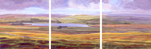 Malham Tarn from Nappa Cross  -  Yorkshire Dales. Keith Melling