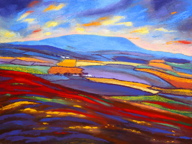 Pendle from Weets Hill - Lancashire. Keith Melling
