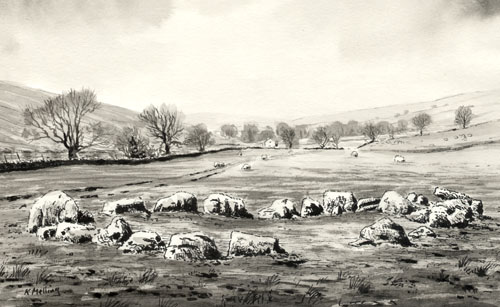 Yokenthwaite Stone Circle - Yorkshire Dales